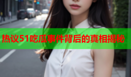 热议51吃瓜事件背后的真相揭秘