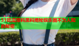 51吃瓜爆料黑料揭秘娱乐圈不为人知的秘密