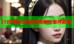 51吃瓜群众官方揭秘热议事件真相