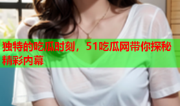独特的吃瓜时刻，51吃瓜网带你探秘精彩内幕