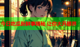 今日吃瓜新鲜事揭秘 让你大开眼界