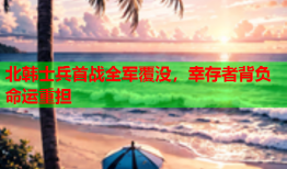 北韩士兵首战全军覆没，幸存者背负命运重担