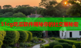 51cg吃瓜软件揭秘你的社交圈秘密