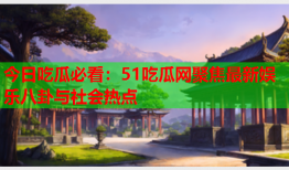 今日吃瓜必看：51吃瓜网聚焦最新娱乐八卦与社会热点