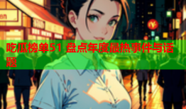 吃瓜榜单51 盘点年度最热事件与话题