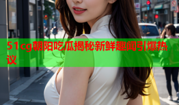51cg朝阳吃瓜揭秘新鲜趣闻引爆热议