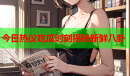 今日热议吃瓜时刻揭秘新鲜八卦