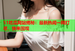 51吃瓜网站揭秘：最新热闻一网打尽，快来围观