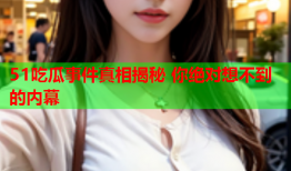 51吃瓜事件真相揭秘 你绝对想不到的内幕