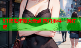 51吃瓜年度大盘点 热门事件一网打尽