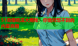51劲爆吃瓜大揭秘：你绝对想不到的内幕真相