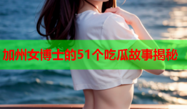加州女博士的51个吃瓜故事揭秘