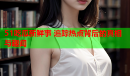 51吃瓜新鲜事 追踪热点背后的真相与趣闻