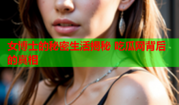 女博士的秘密生活揭秘 吃瓜网背后的真相