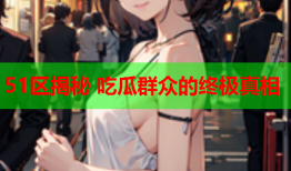 51区揭秘 吃瓜群众的终极真相