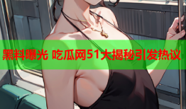 黑料曝光 吃瓜网51大揭秘引发热议