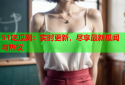 51吃瓜网：实时更新，尽享最新瓜闻与热议