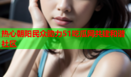 热心朝阳民众助力51吃瓜网共建和谐社区