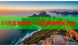51吃瓜老虎菜1 30的美味探秘之旅