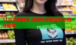 51吃瓜新鲜事 追踪热点背后的真相与趣闻