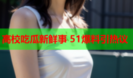 高校吃瓜新鲜事 51爆料引热议