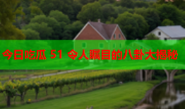 今日吃瓜 51 令人瞩目的八卦大揭秘