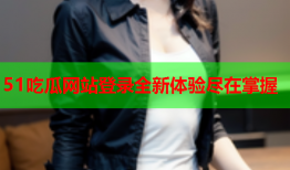 51吃瓜网站登录全新体验尽在掌握