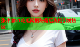 张津渝51吃瓜网揭秘背后真相引发热议