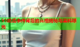 51吃瓜事件背后的真相揭秘与黑料曝光