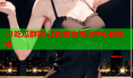 51吃瓜群网 让你成为热议中心的秘密