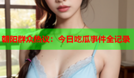 朝阳群众热议：今日吃瓜事件全记录