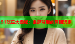 51吃瓜大揭秘：谁是背后的真相玩家
