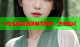 51吃瓜网最新爆料大揭秘，快来围观