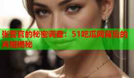 张警官的秘密调查：51吃瓜网背后的真相揭秘