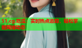 51.cg.吃瓜：实时热点追踪，轻松掌握网络动态