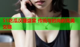 51吃瓜汉服盛宴 传统与时尚的完美交融