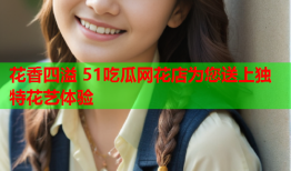 花香四溢 51吃瓜网花店为您送上独特花艺体验