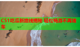 C51吃瓜新路线揭秘 轻松畅游不再堵车