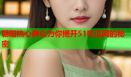 朝阳热心群众为你揭开51吃瓜网的秘密