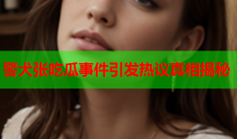 警犬张吃瓜事件引发热议真相揭秘
