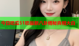 今日吃瓜51吃最新八卦揭秘真相大白
