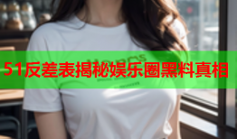 51反差表揭秘娱乐圈黑料真相
