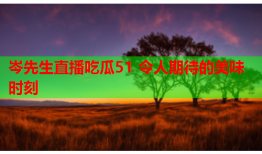 岑先生直播吃瓜51 令人期待的美味时刻