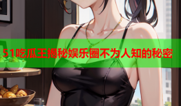 51吃瓜王揭秘娱乐圈不为人知的秘密