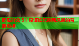 吃瓜群众 51 见证娱乐圈新风暴的背后真相