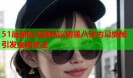 51最新吃瓜网热议明星八卦内幕揭秘引发全网关注
