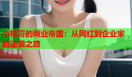 小杨哥的商业帝国：从网红到企业家的逆袭之路