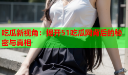 吃瓜新视角：揭开51吃瓜网背后的秘密与真相