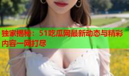 独家揭秘：51吃瓜网最新动态与精彩内容一网打尽