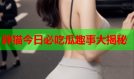 胖猫今日必吃瓜趣事大揭秘